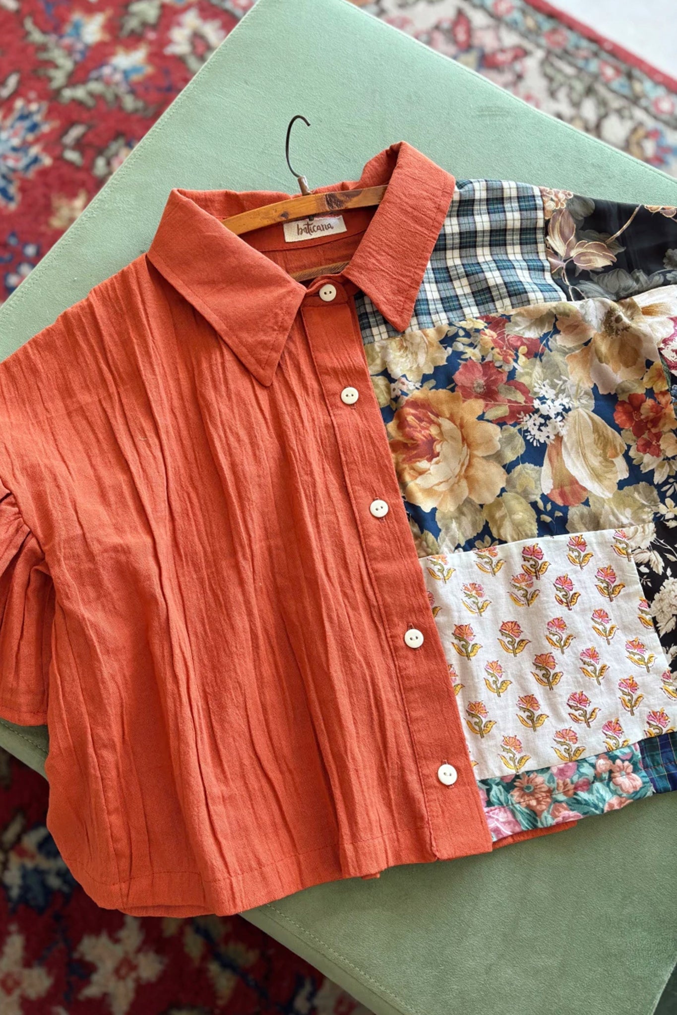 Al sol shirt- Terracotta