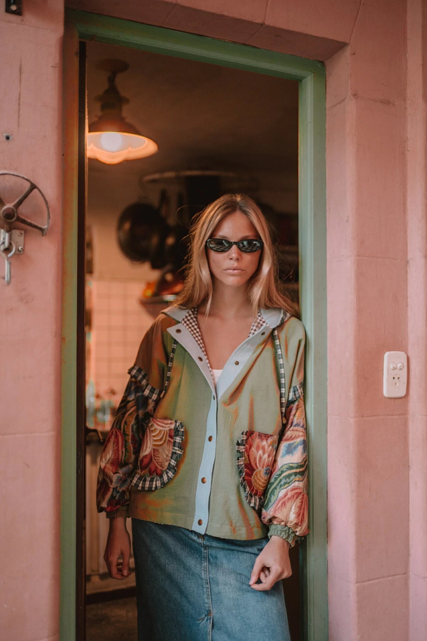 Florcita jacket- Green