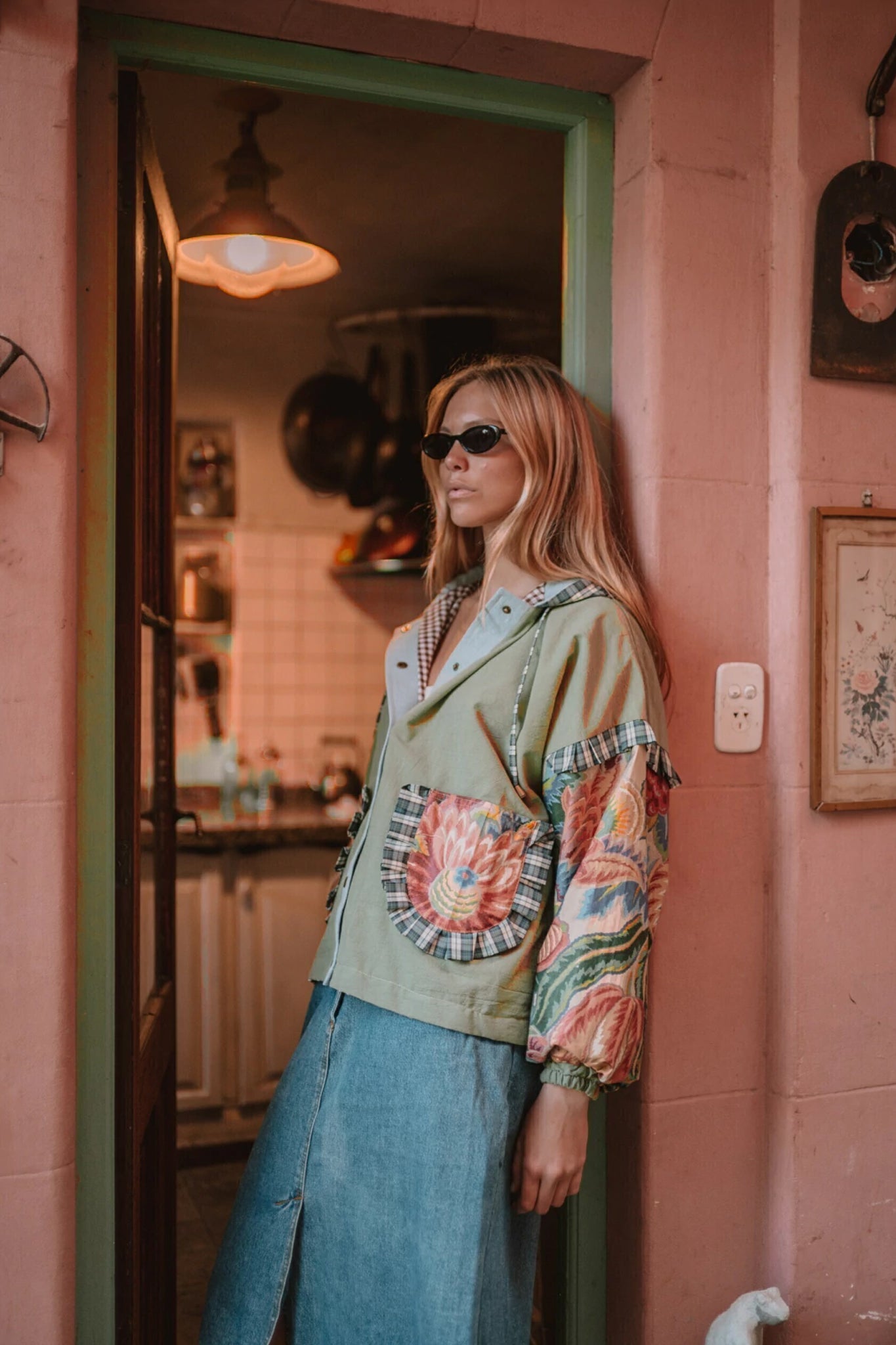 Florcita jacket- Green