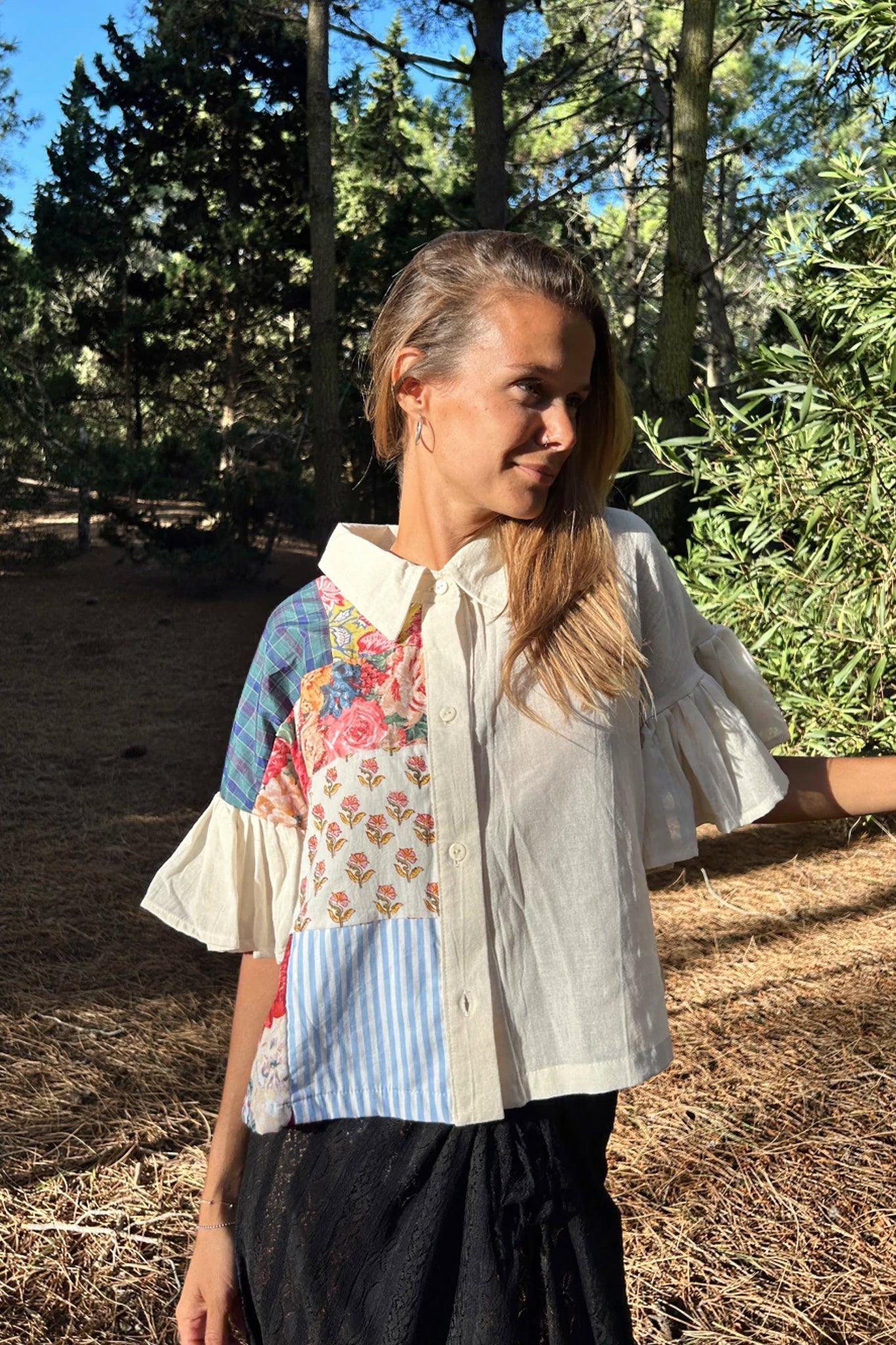 Al sol shirt- Off white