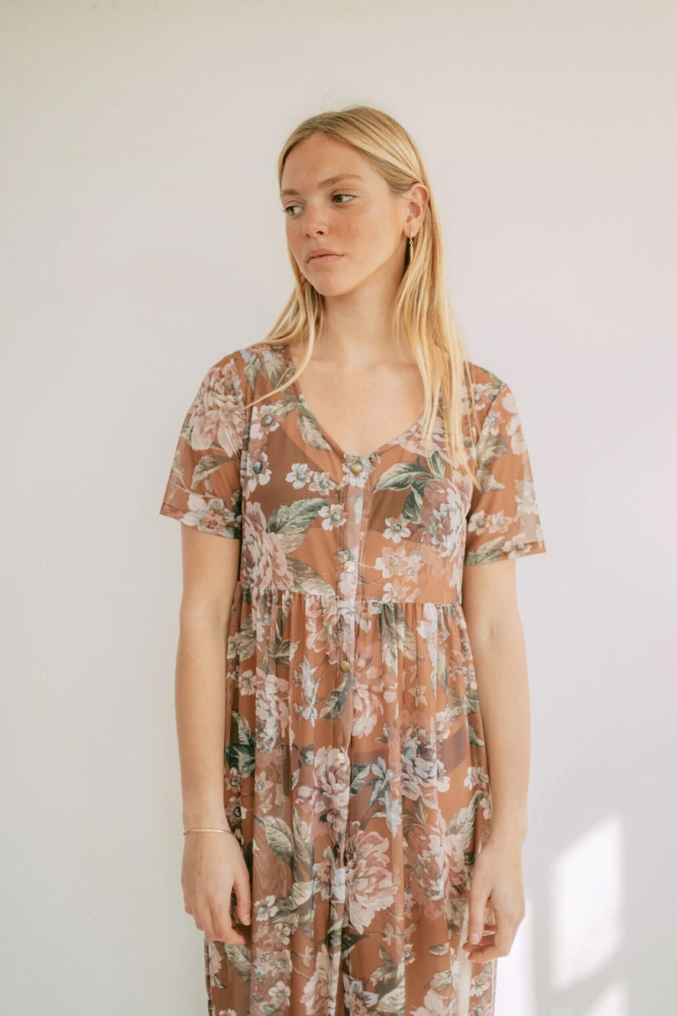 Enamorarte dress- Brown