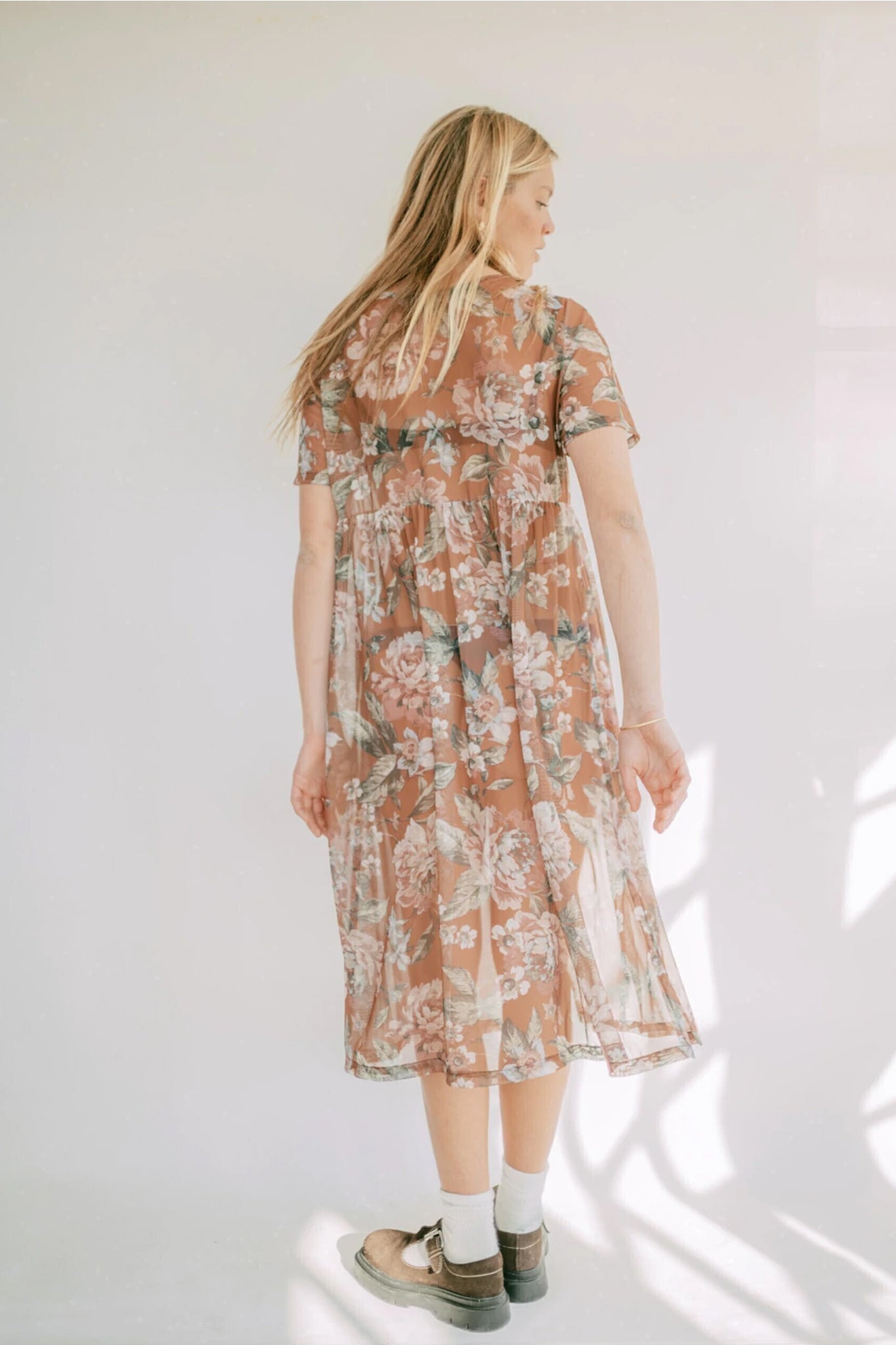 Enamorarte dress- Brown