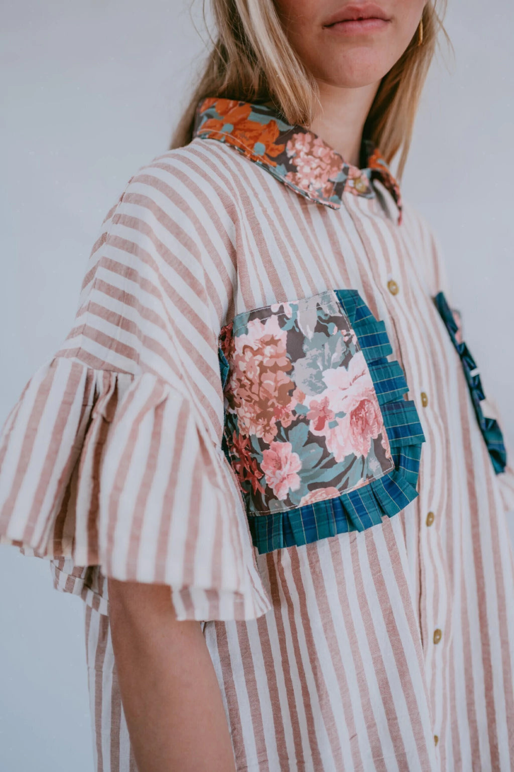 Dominga tunic dress- Cinnamon