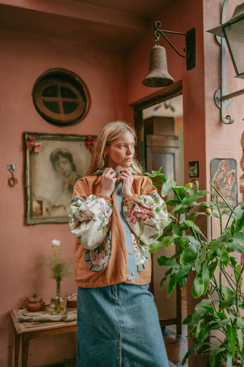 Florcita jacket- Brown