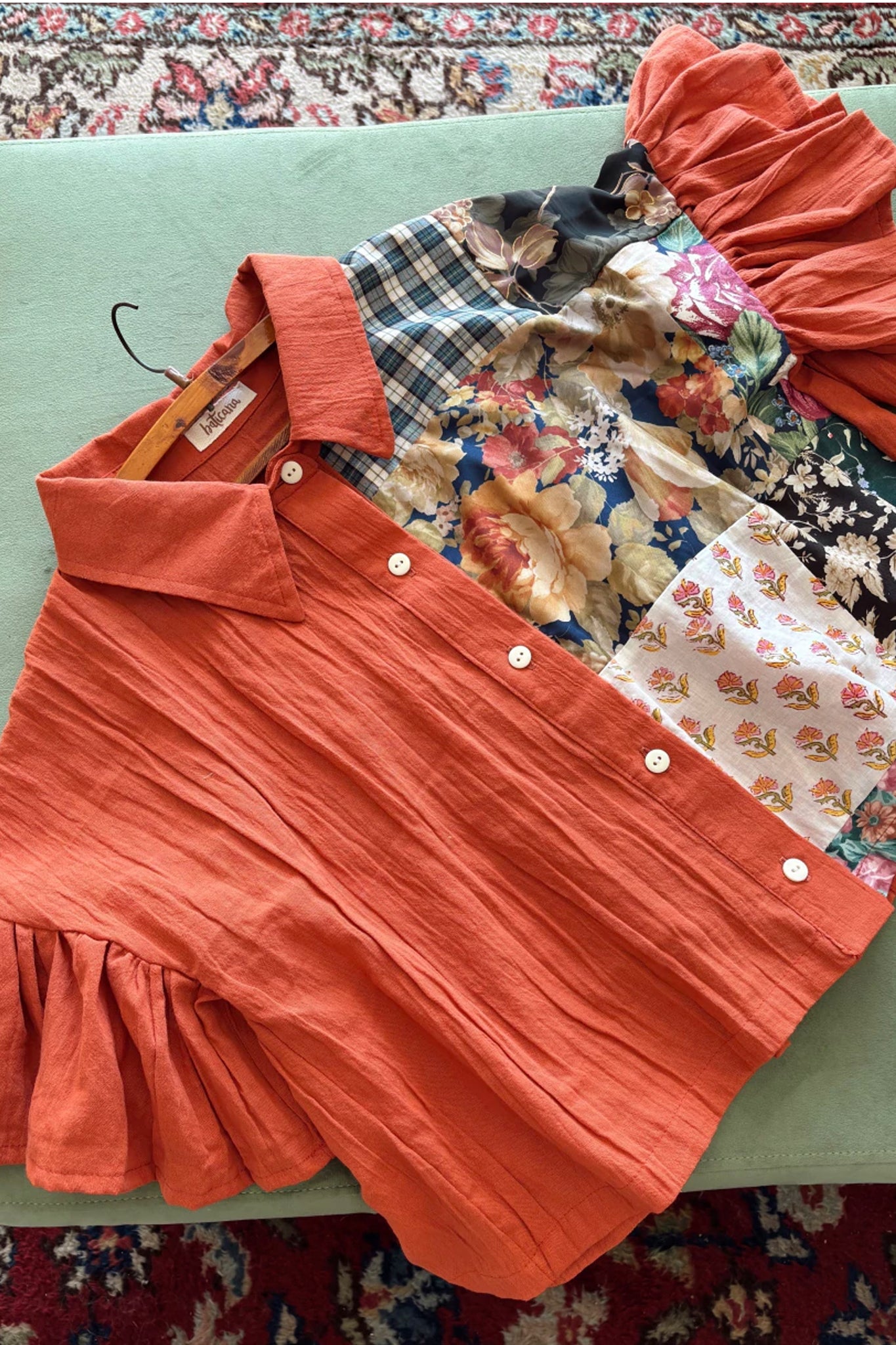 Al sol shirt- Terracotta